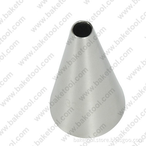 Stainless steel304 pastry large round icing nozzle #801